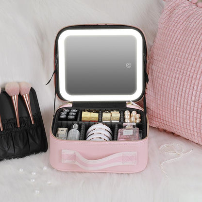 Bag Makeup Mac pro™ (Avec un miroir led)